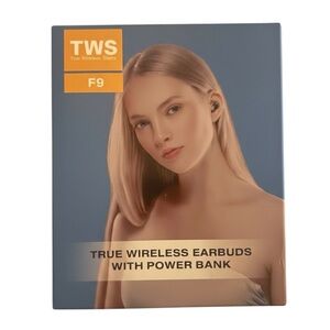 F9-5 TWS Wireless Earbuds with PowerBank